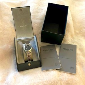 Movado women watch stainless steel
